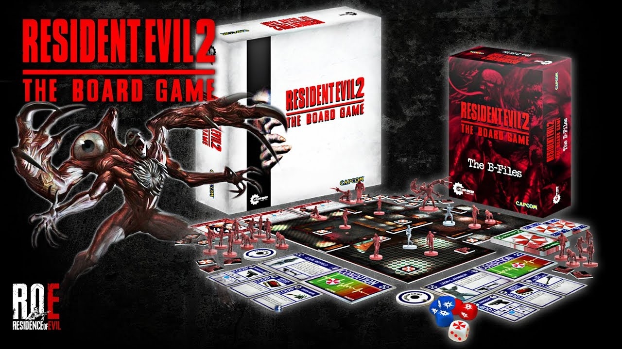 RESIDENT EVIL 2 BOARD GAME Successful Kickstarter Launch DETAILS YouTube