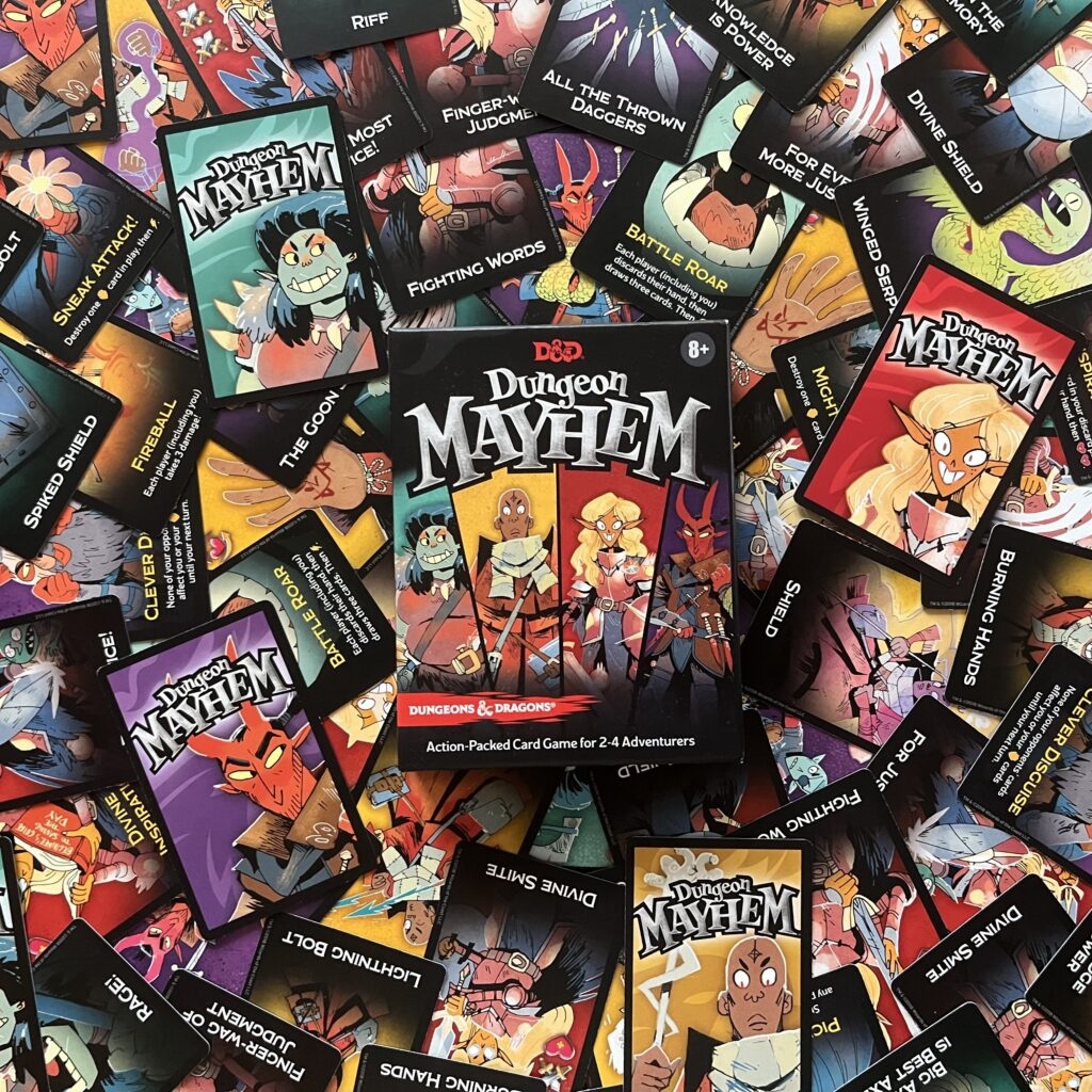 Review Dungeon Mayhem Wizards Of The Coast English