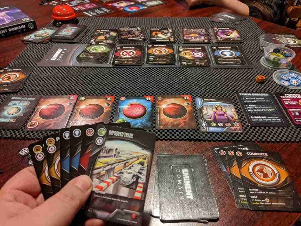 Review Of The Eminent Domain Exotica Expansion Adding Asteroid Mining And Aliens To The Popular Deck builder