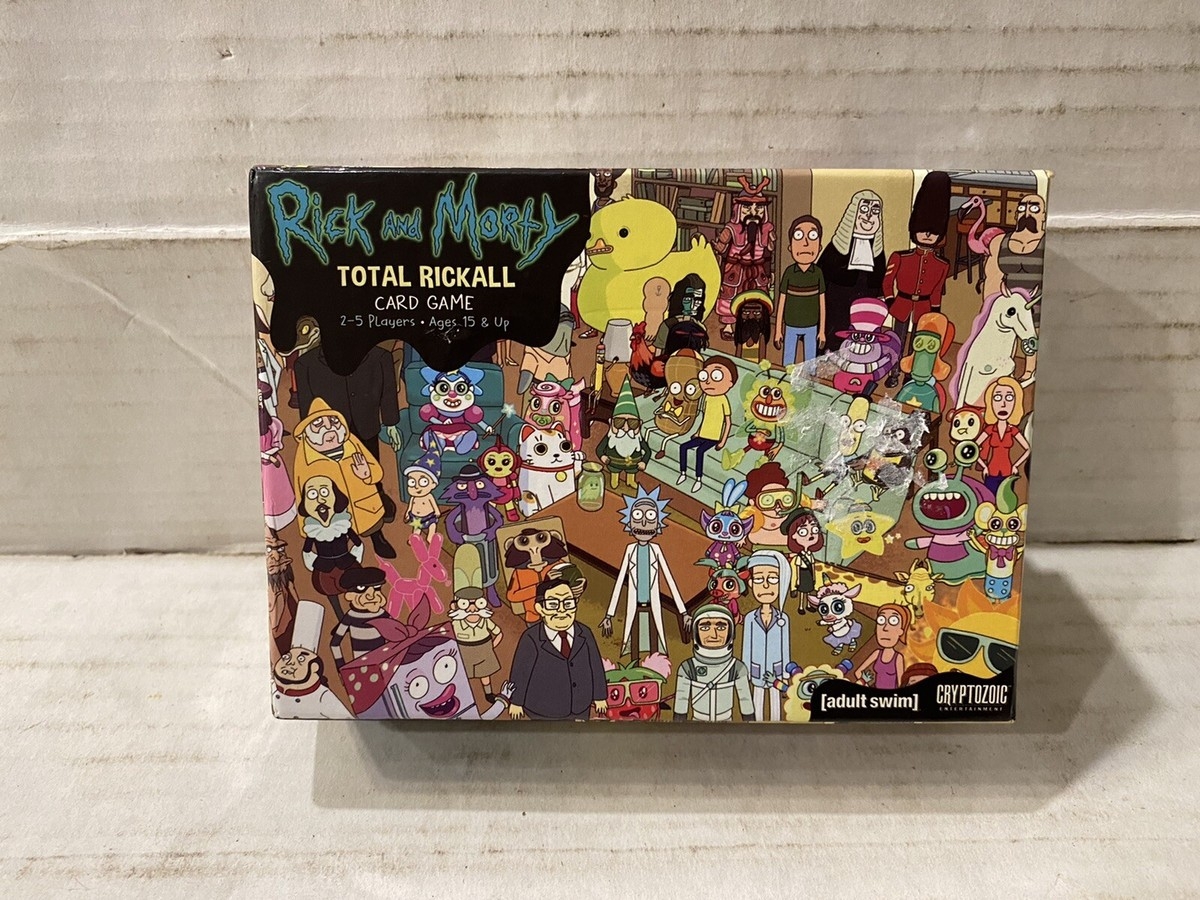 Rick And Morty TOTAL RICKALL Cooperative Card Game Board Game NEW B143 9781617686276 EBay