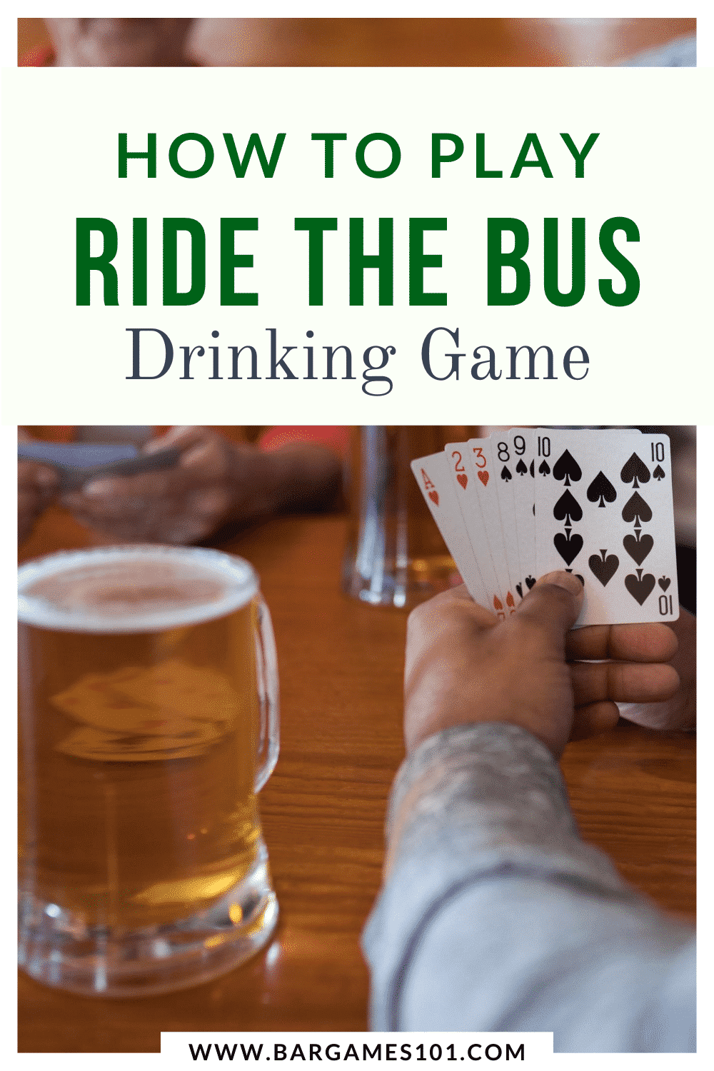 ride the bus card game rules