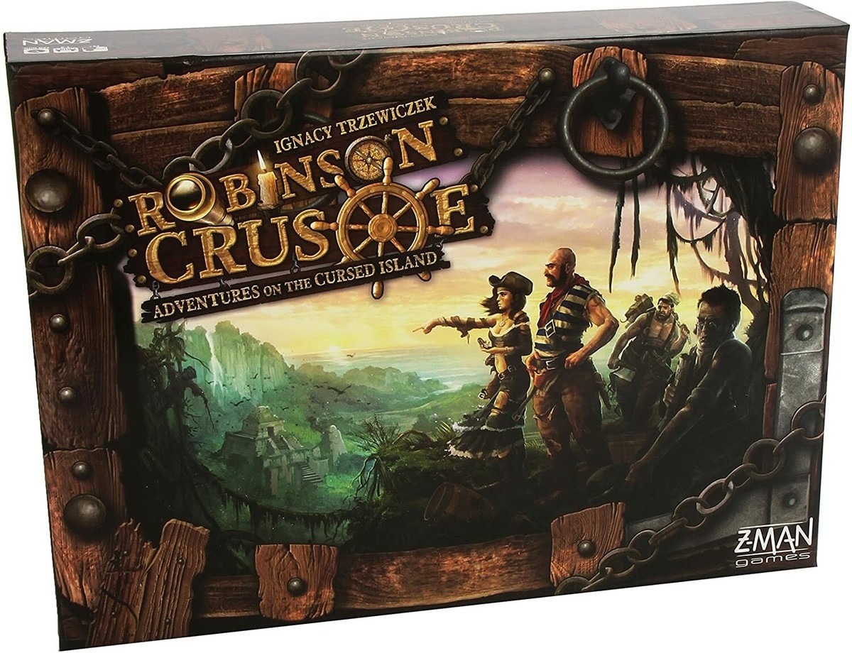 Robinson Crusoe Adventure On The Cursed Island Board Game Used EBay