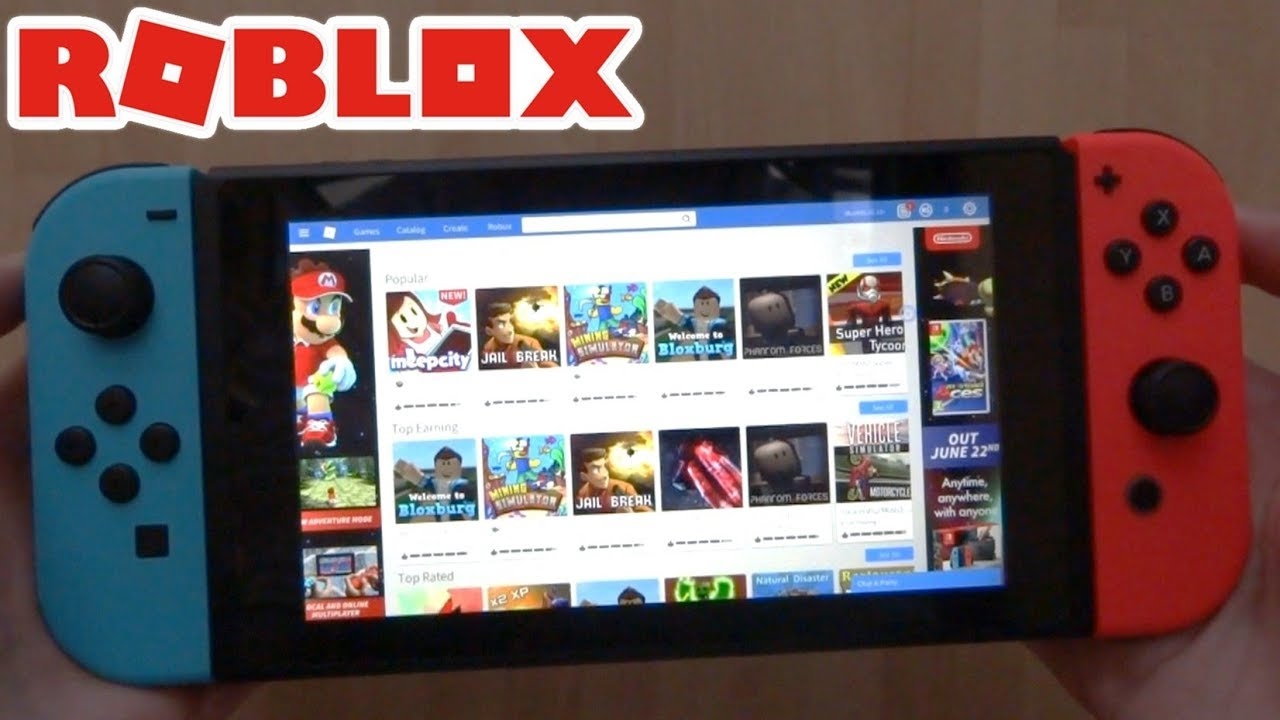 ROBLOX Website On The Nintendo Switch Simple Tutorial YouTube