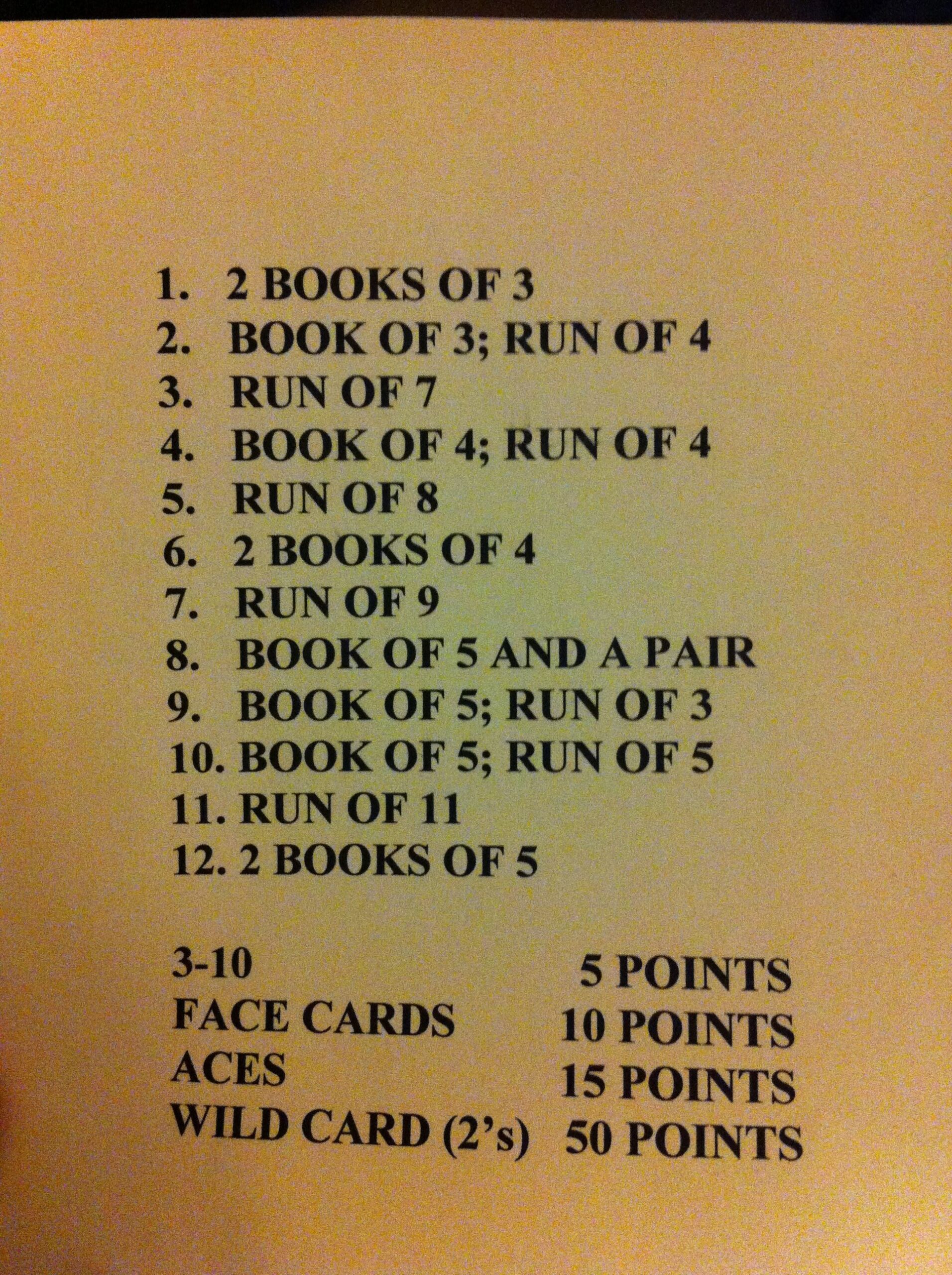 Rules For The Shanghai Card Game Marisacieresrasea1974 s Ownd