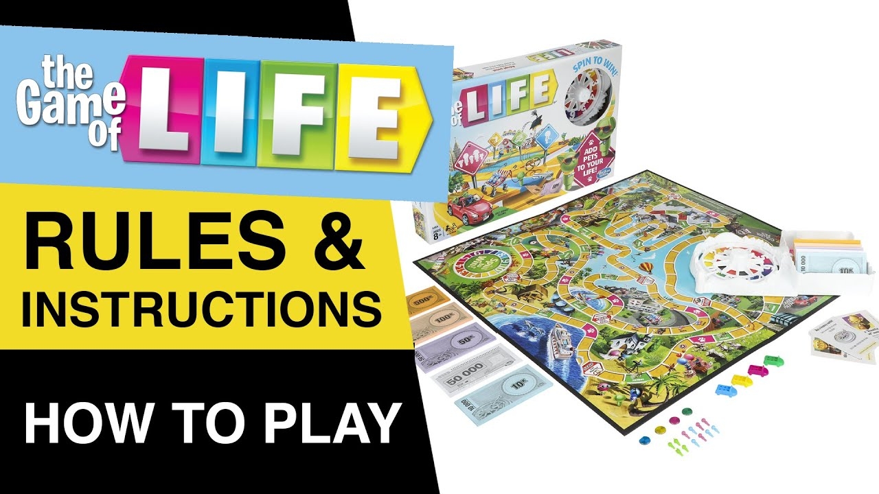 life board game directions