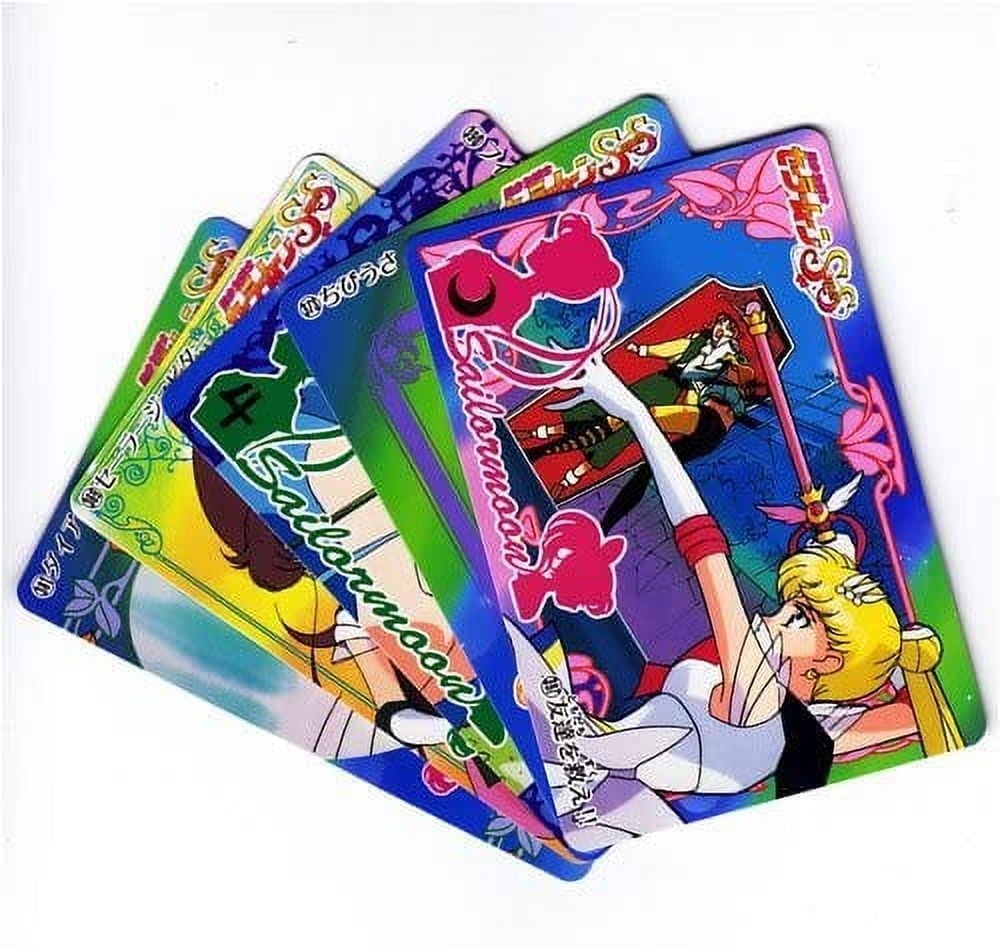Sailor Moon Super S Trading Cards Part 1 Random Assortment Of 25 Cards Walmart
