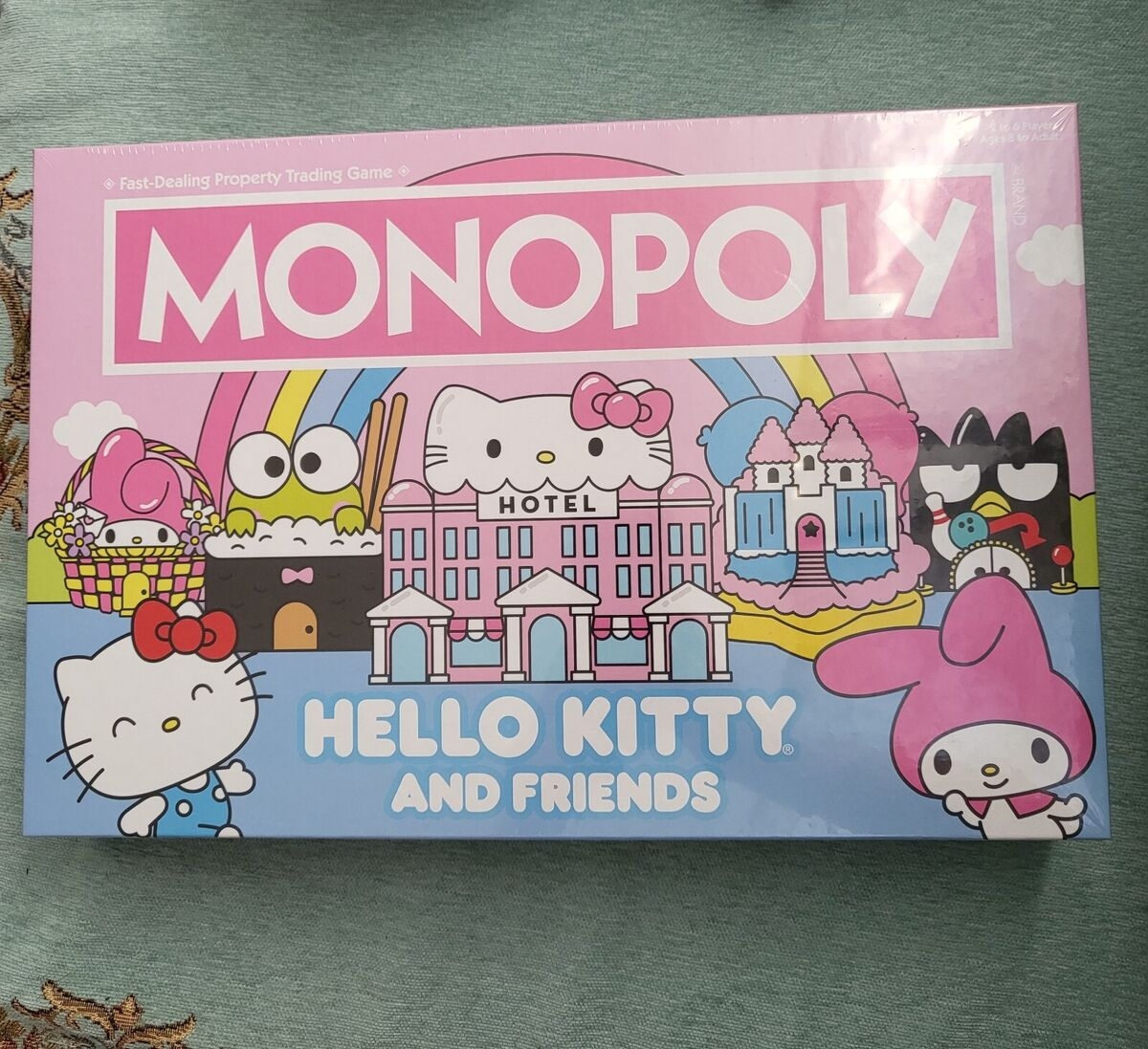 Sanrio Hello Kitty Friends Monopoly Board Game Pink EBay