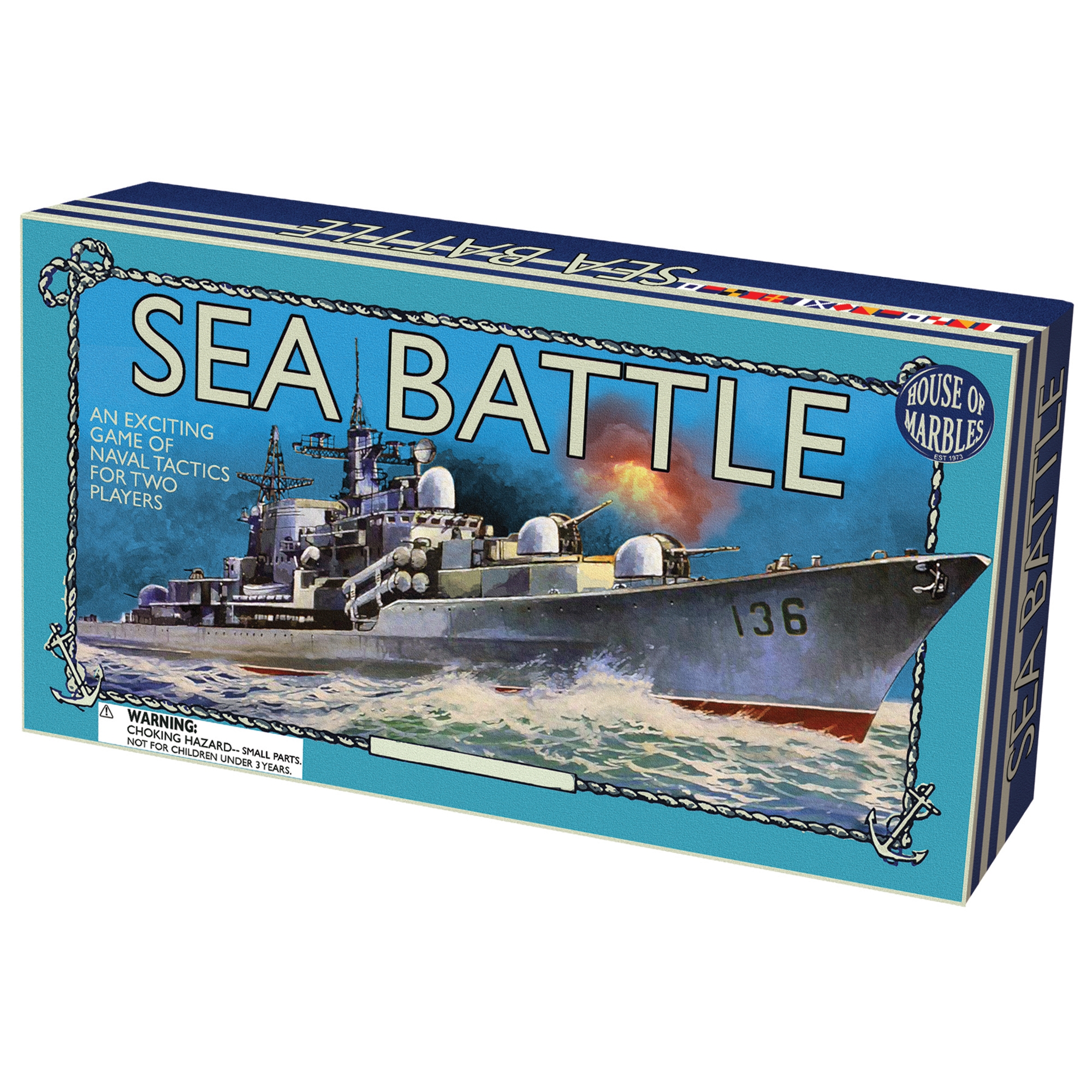 Sea Battle Board Game House Of Marbles US