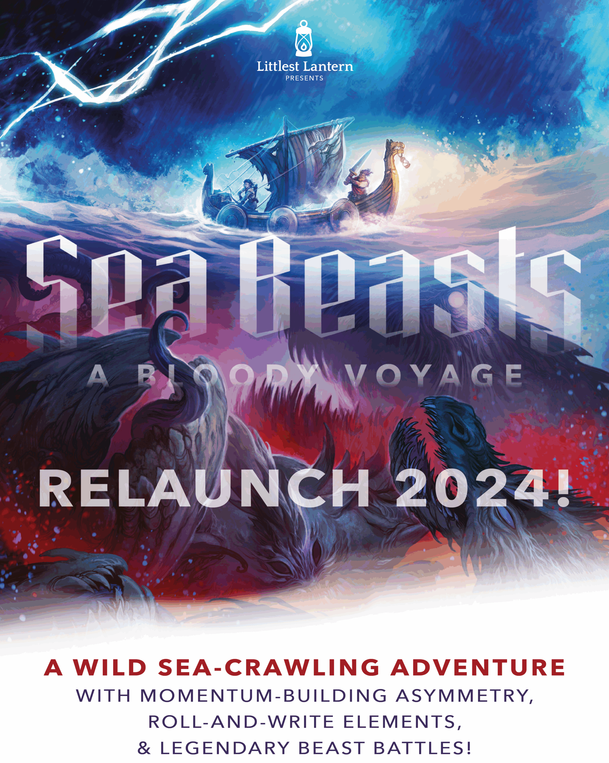 Sea Beasts By Littlest Lantern Gamefound