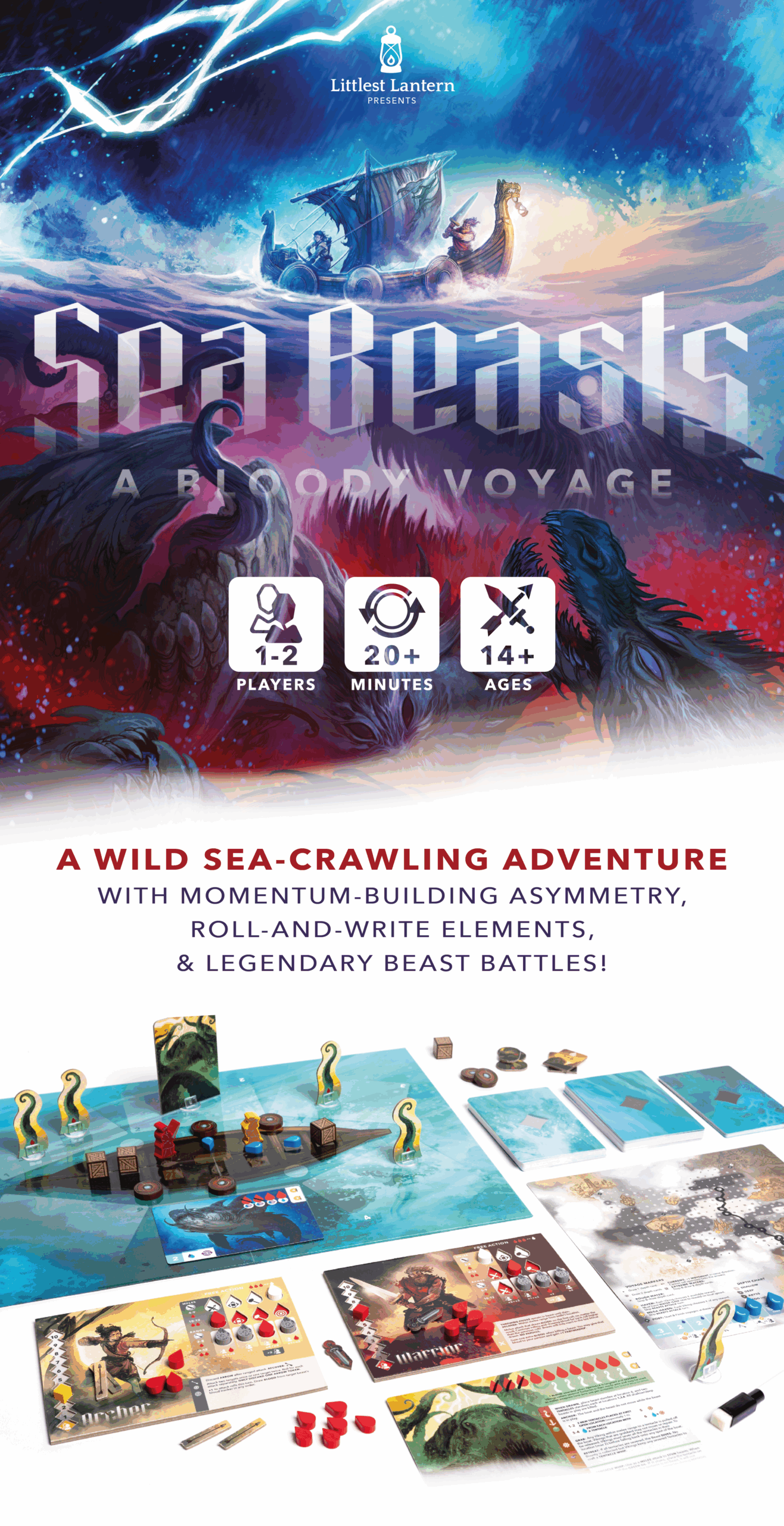 sea beasts board game
