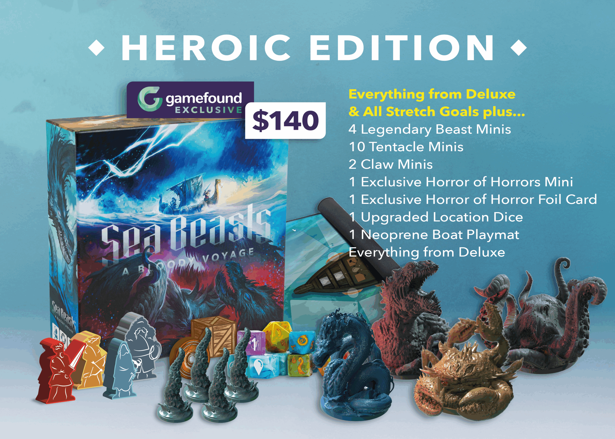 Sea Beasts By Littlest Lantern Launching Tomorrow Gamefound