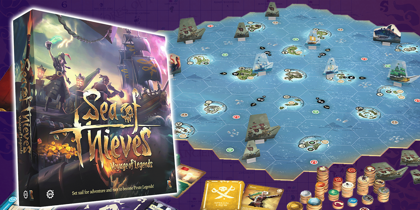 Sea Of Thieves Board Game Has A Lot Going On Under The Deck Bell Of Lost Souls