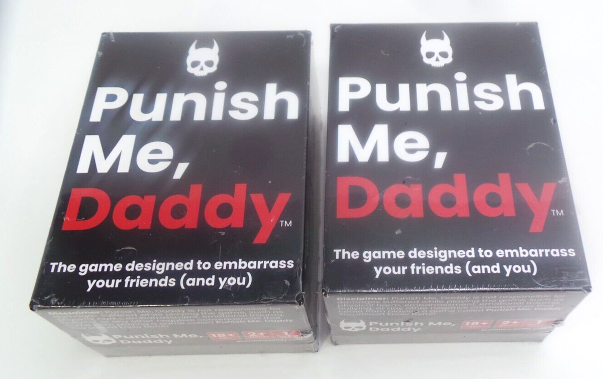 punish me daddy card game