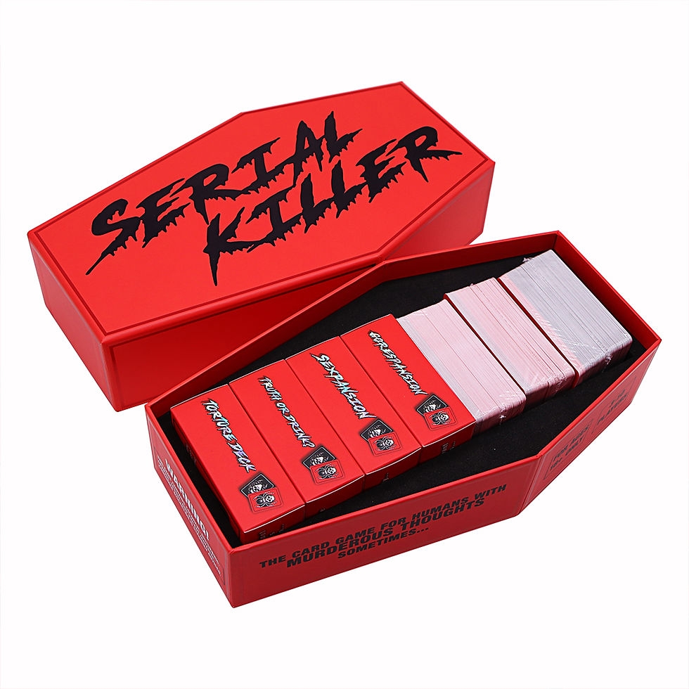 SIGNED COLLECTOR S COFFIN FREE WORLDWIDE SHIPPING SERIAL KILLER