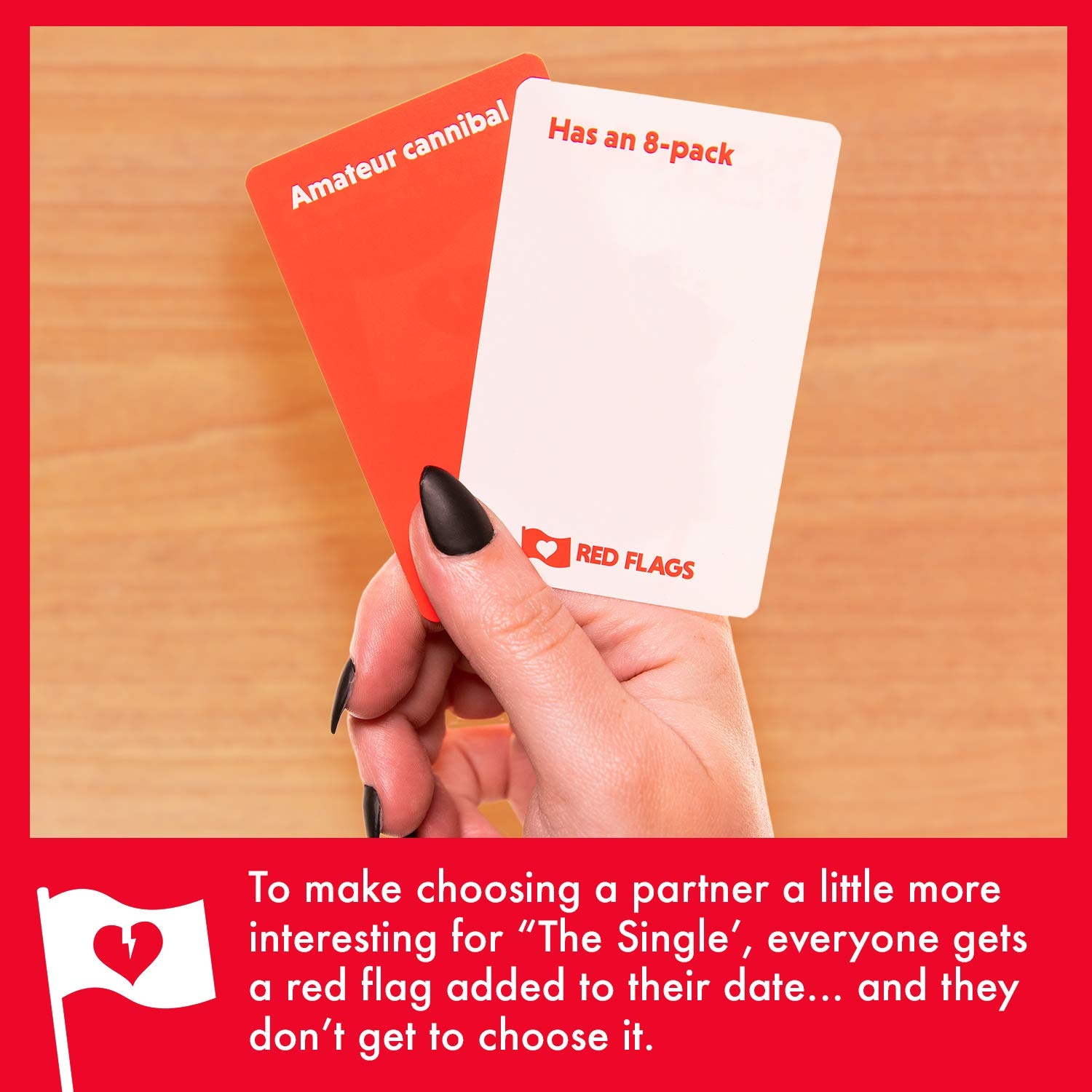 Skybound Red Flags Card Game Strategy Relationship Warning Signs Ages 156 Amazon ca Toys Games