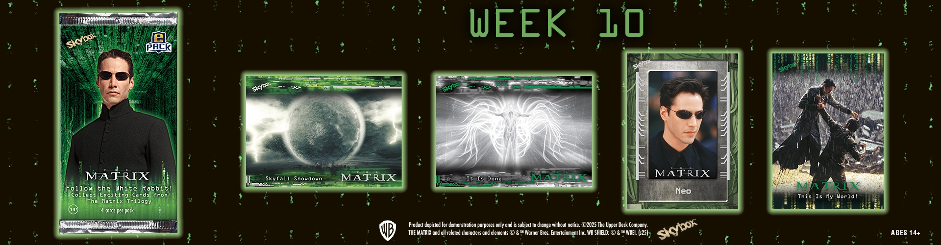 Skybox The Matrix Weekly Trading Cards Upper Deck