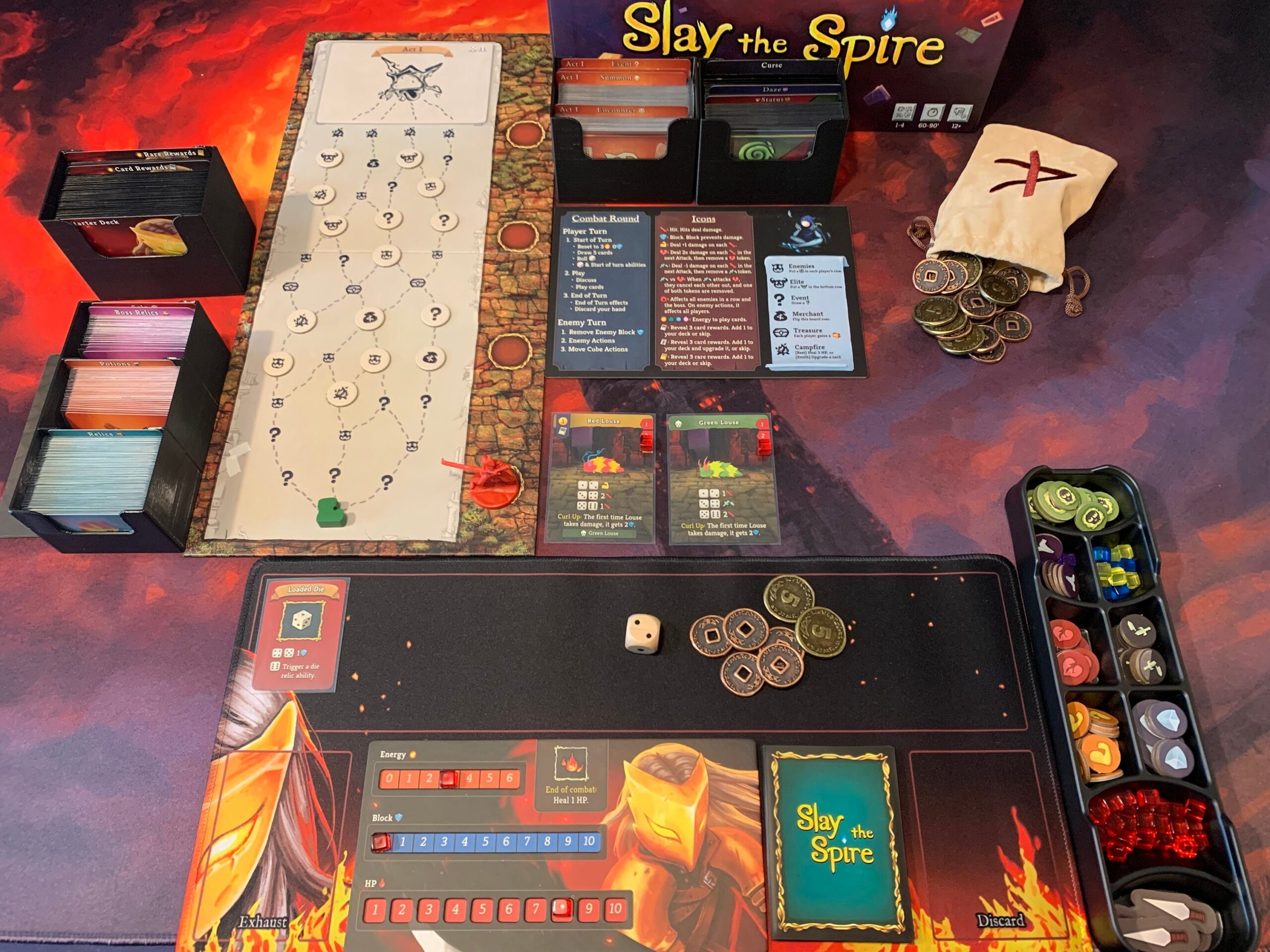 Slay The Spire Organizer retail collector s Editions Etsy