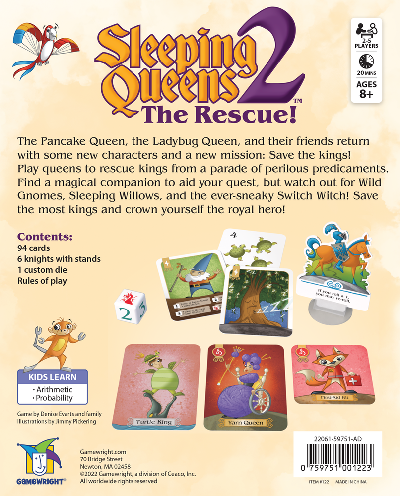 Sleeping Queens 2 The Rescue Gamewright