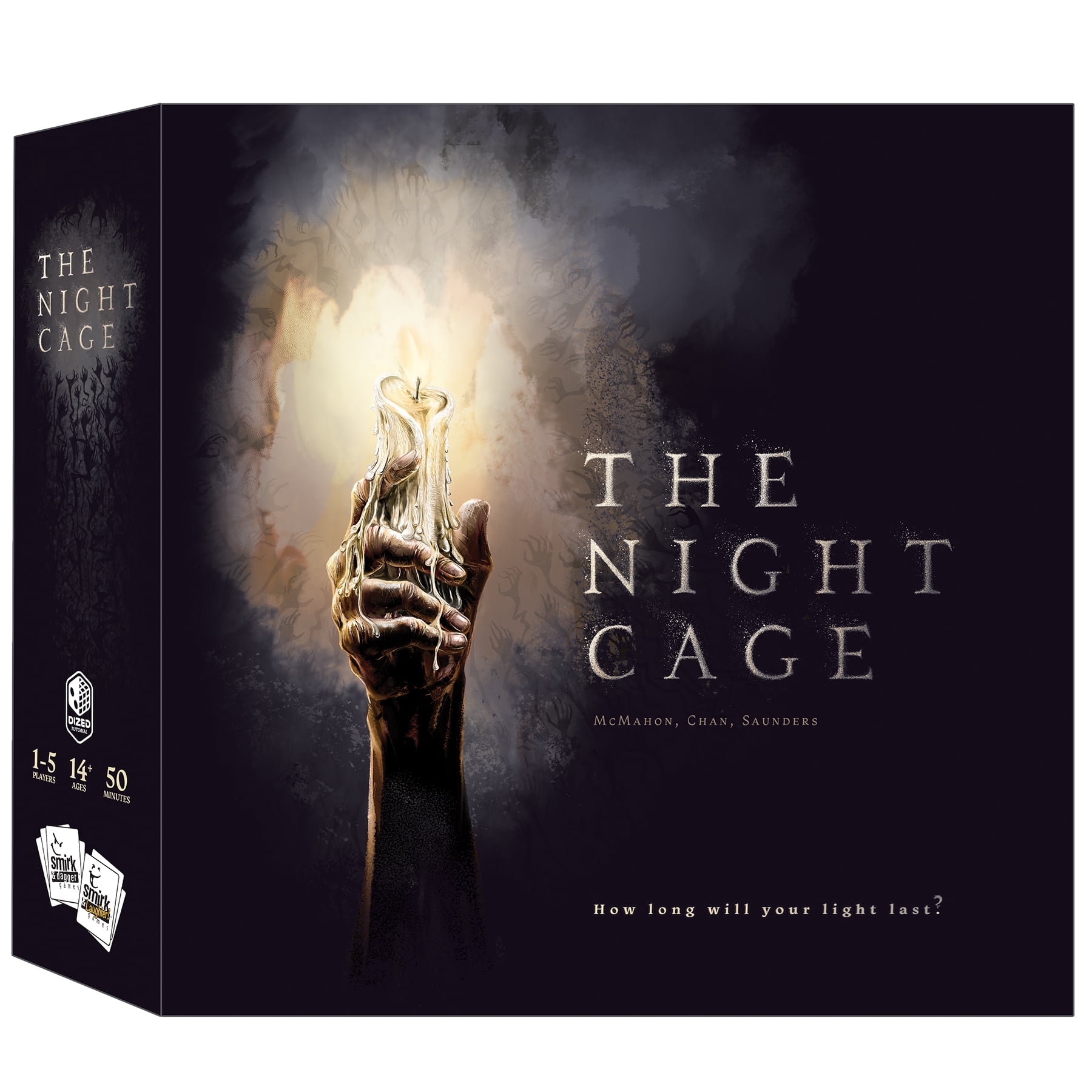 Smirk Dagger Games The Night Cage Scary Cooperative Horror Board Game For 1 5 Players Ages 14 Walmart