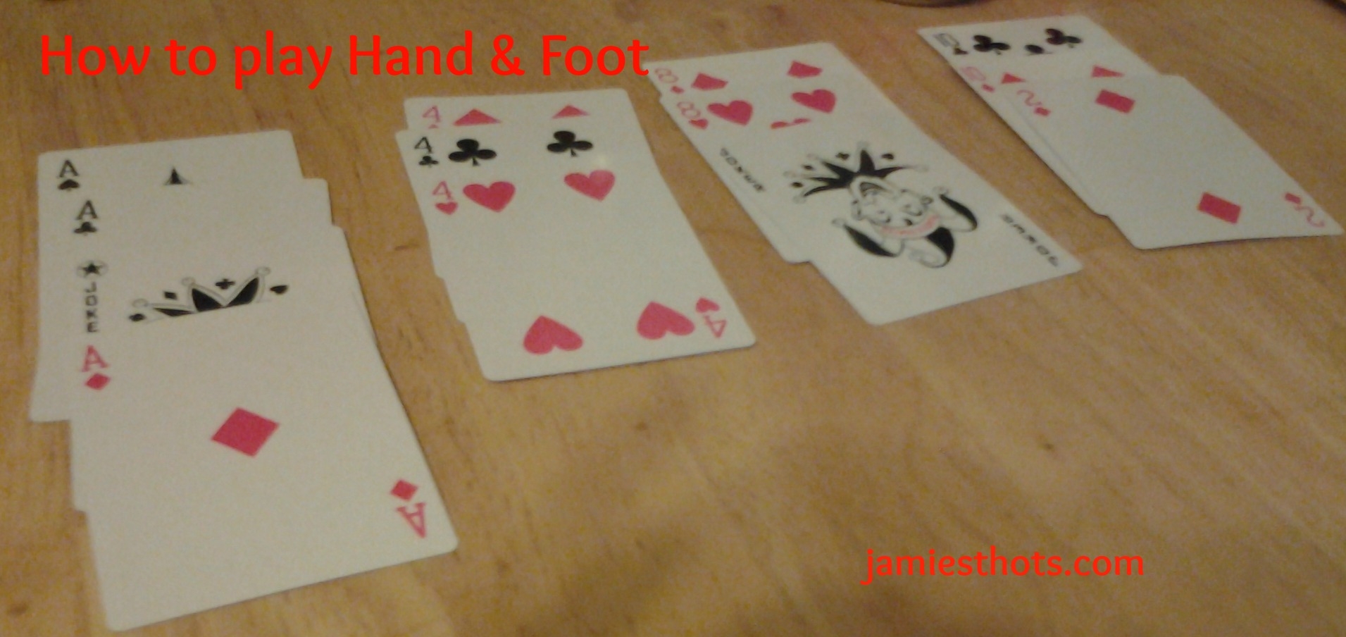 Smith house Rules For The Best Card Game Ever Hand Foot Sunflowers And Thorns