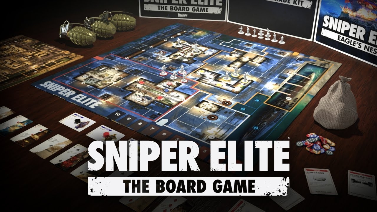Sniper Elite The Board Game Kickstarter Launch Trailer YouTube