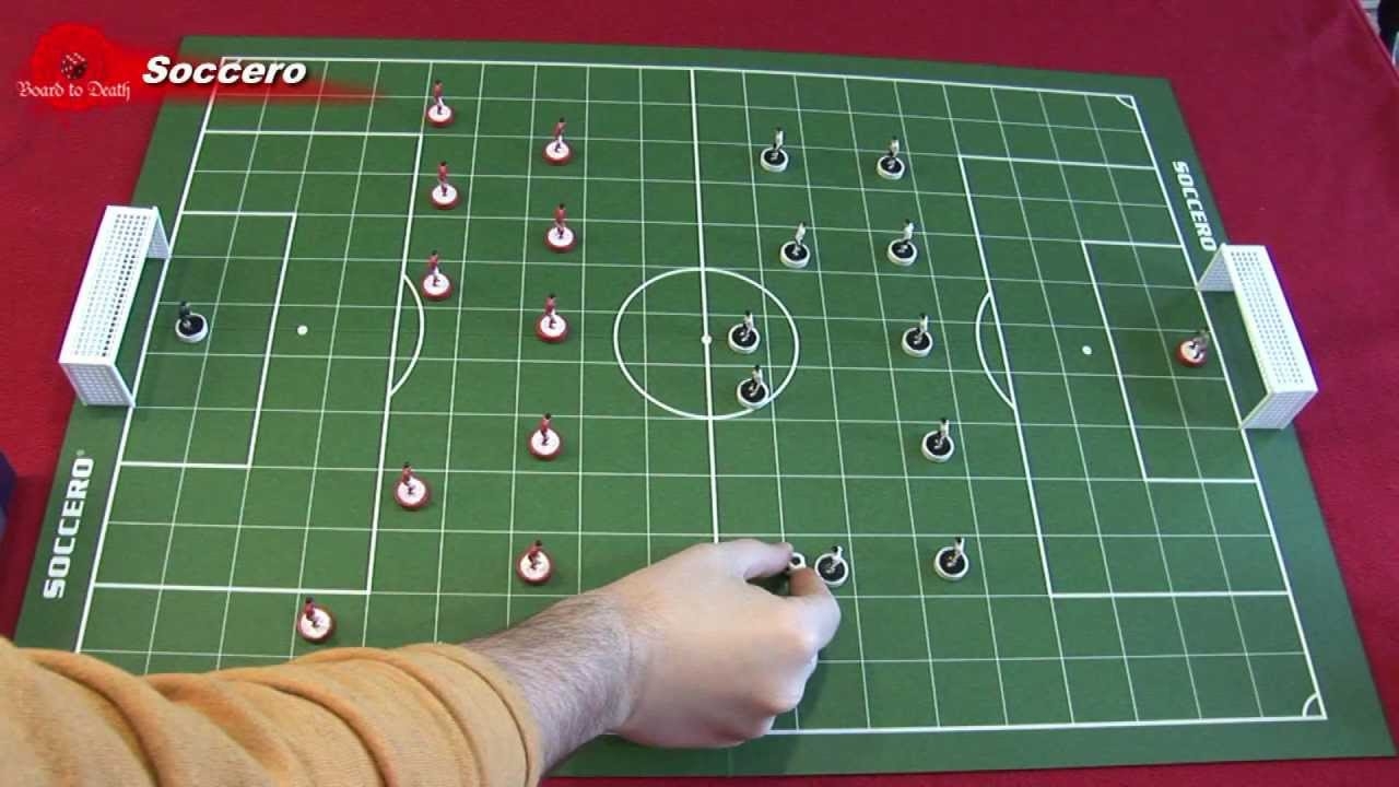 Soccero Board Game Video Review YouTube