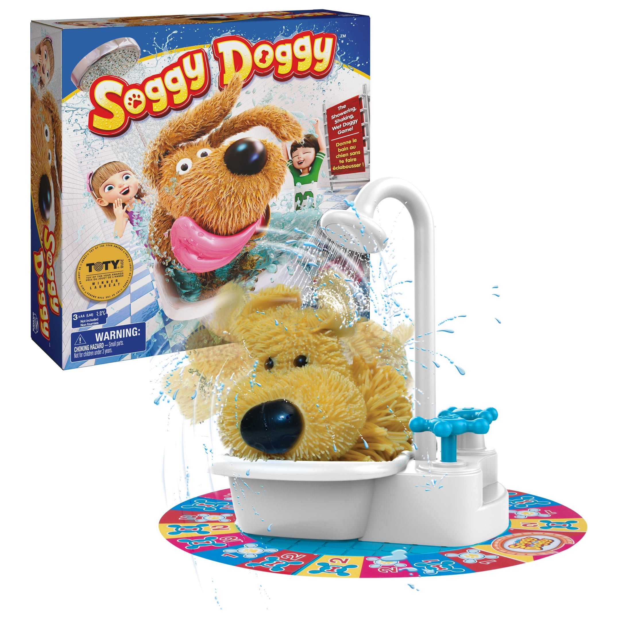 Soggy Doggy Board Game For Kids Ages 4 Fun Activity Walmart Business Supplies