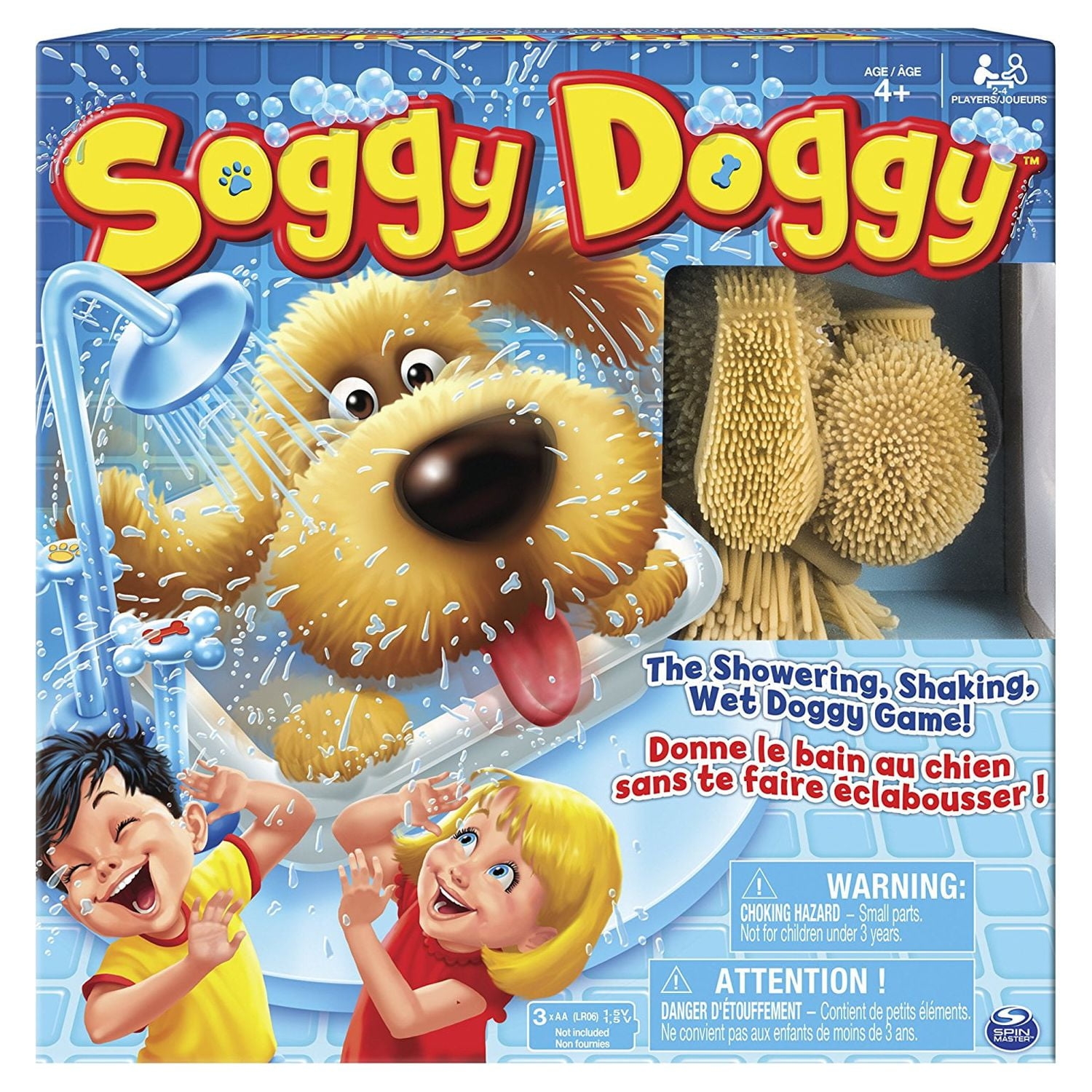 Soggy Doggy Board Game For Kids Fun Dog Bathing Family Game Walmart