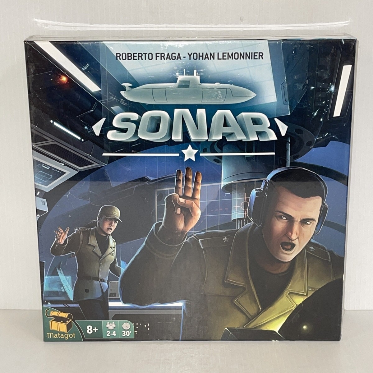 Sonar Board Game By Matagot Submarine Combat Captain Sealed EBay