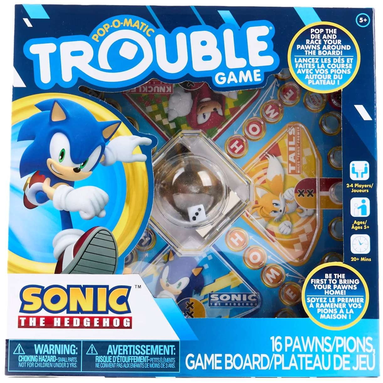 Sonic The Hedgehog Trouble Game Walmart
