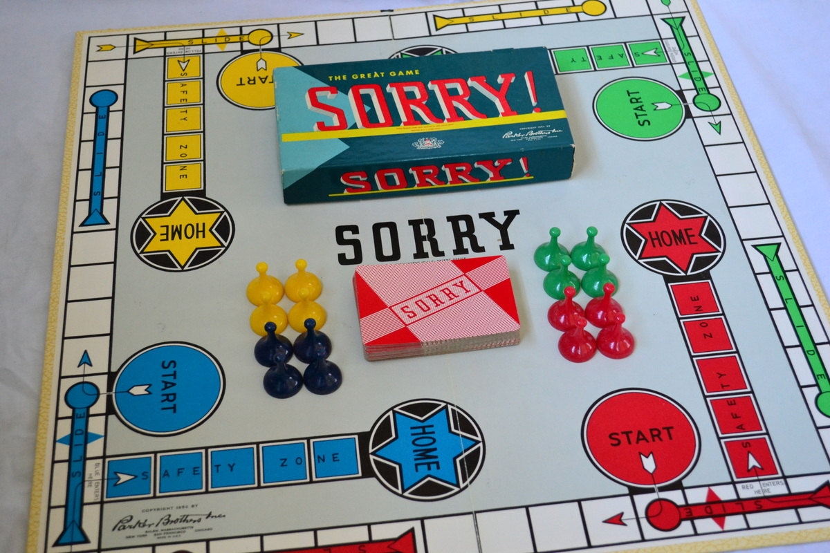 Sorry the Game Games For Young Minds