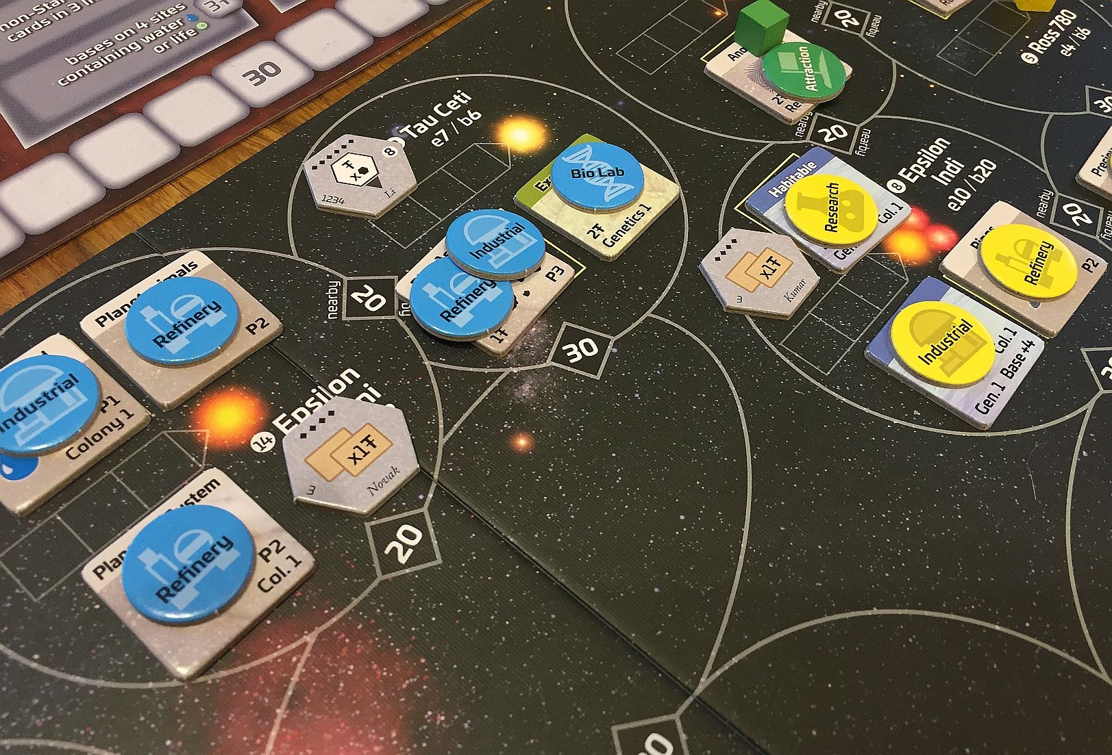 space game board game