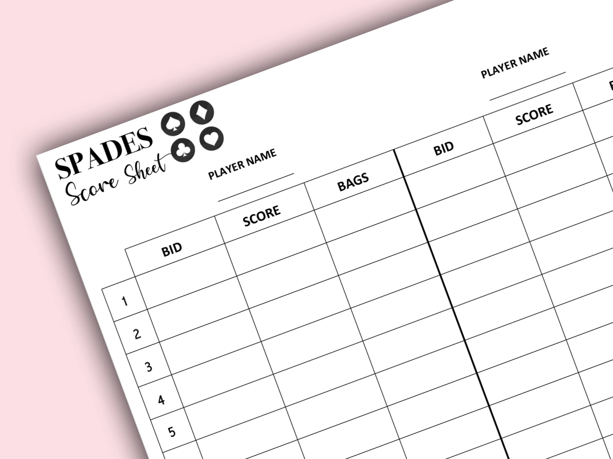 Spades Score Card Spades Scoresheet Spades Score Pads Printable File PDF Download 8 5x11 Etsy Spades Score Card Spades Scoresheet Spades Score Pads Printable File PDF Download 8 5x11 Etsy