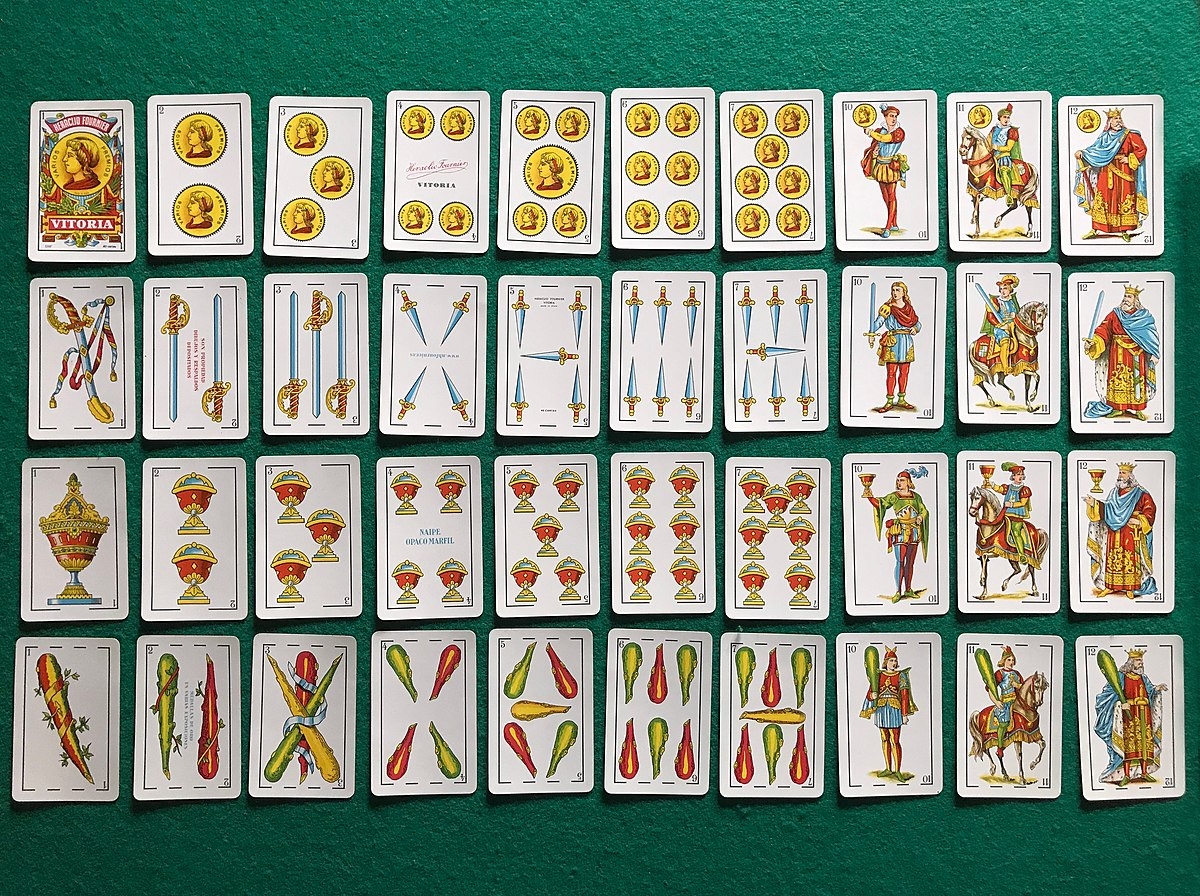 Spanish suited Playing Cards Wikipedia Spanish suited Playing Cards Wikipedia