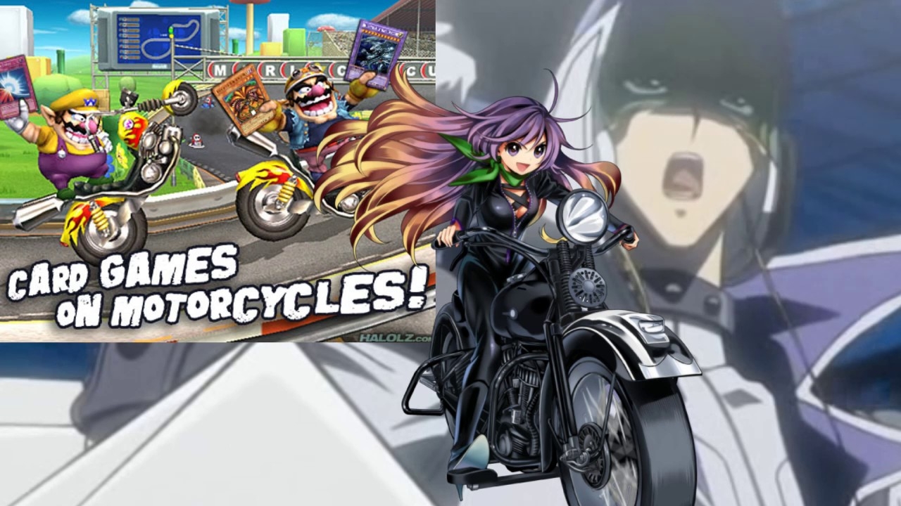 SPELL CARD GAMES ON MOTORCYCLES YouTube