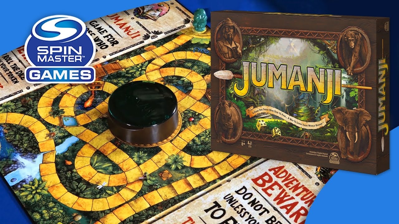 Spin Master Games Jumanji Deluxe Learn To Play YouTube