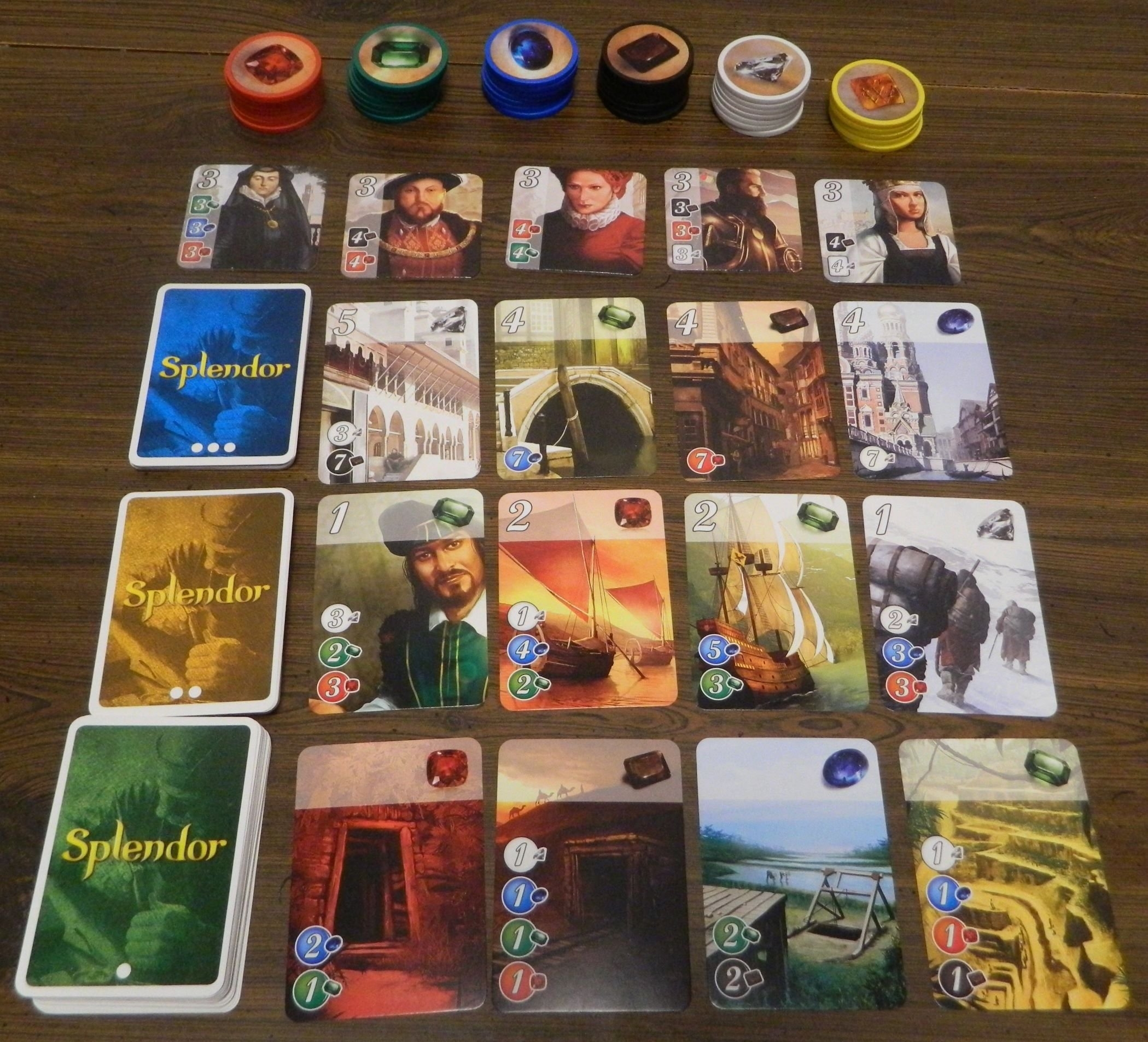 Splendor Board Game Review And Rules Geeky Hobbies