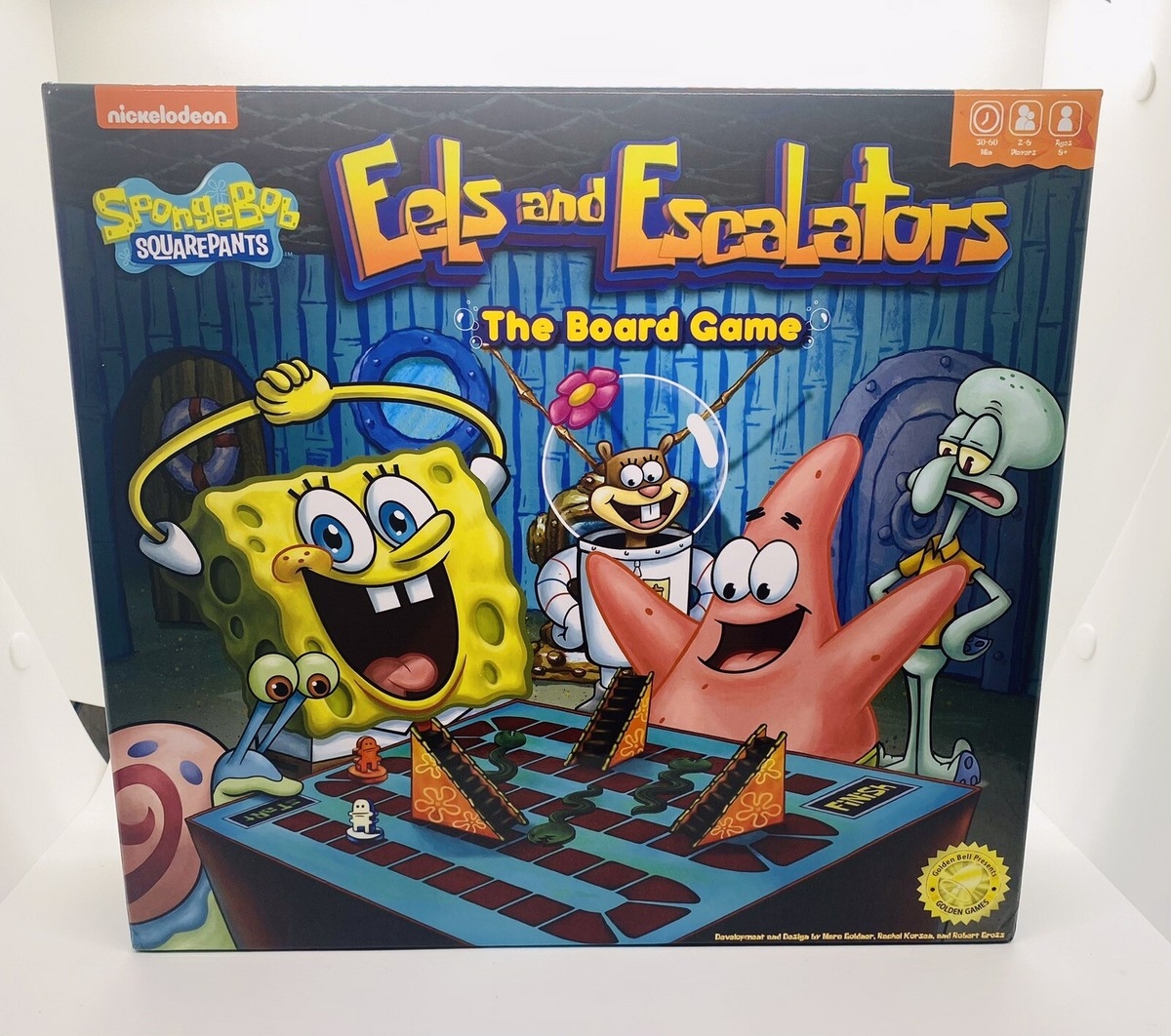 Spongebob SquarePants Eels And Escalators Board Game Ew Open Box EBay