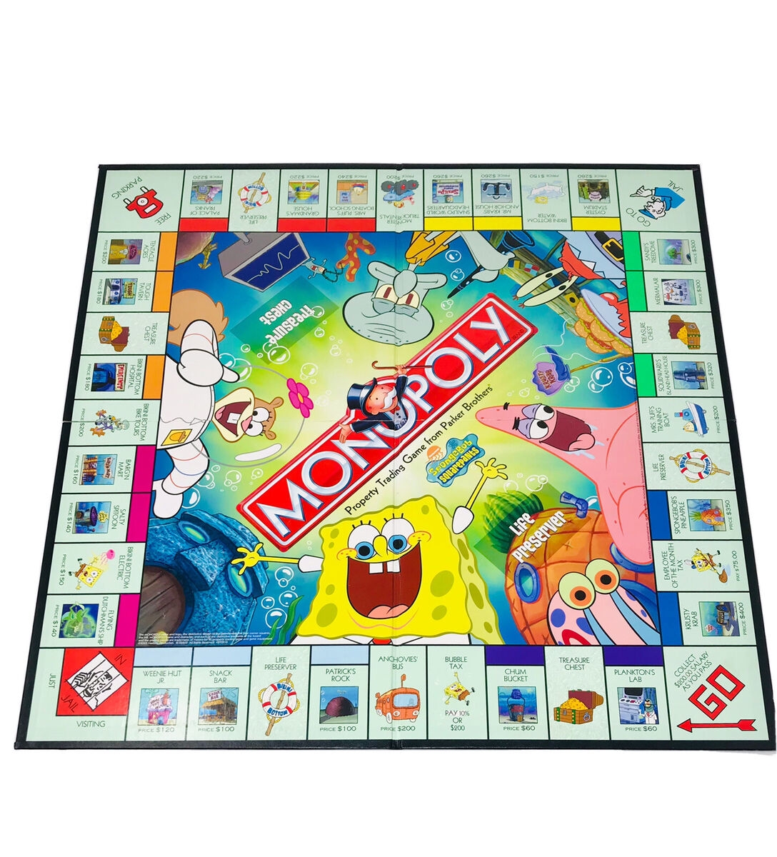 spongebob monopoly board game
