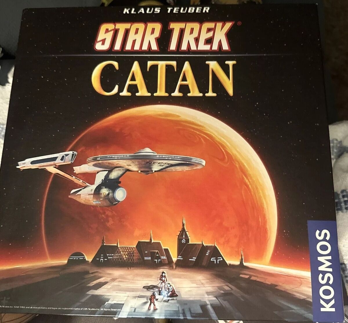 Star Trek Catan Game Kosmos Klaus Teuber COMPLETE German Instructions EBay