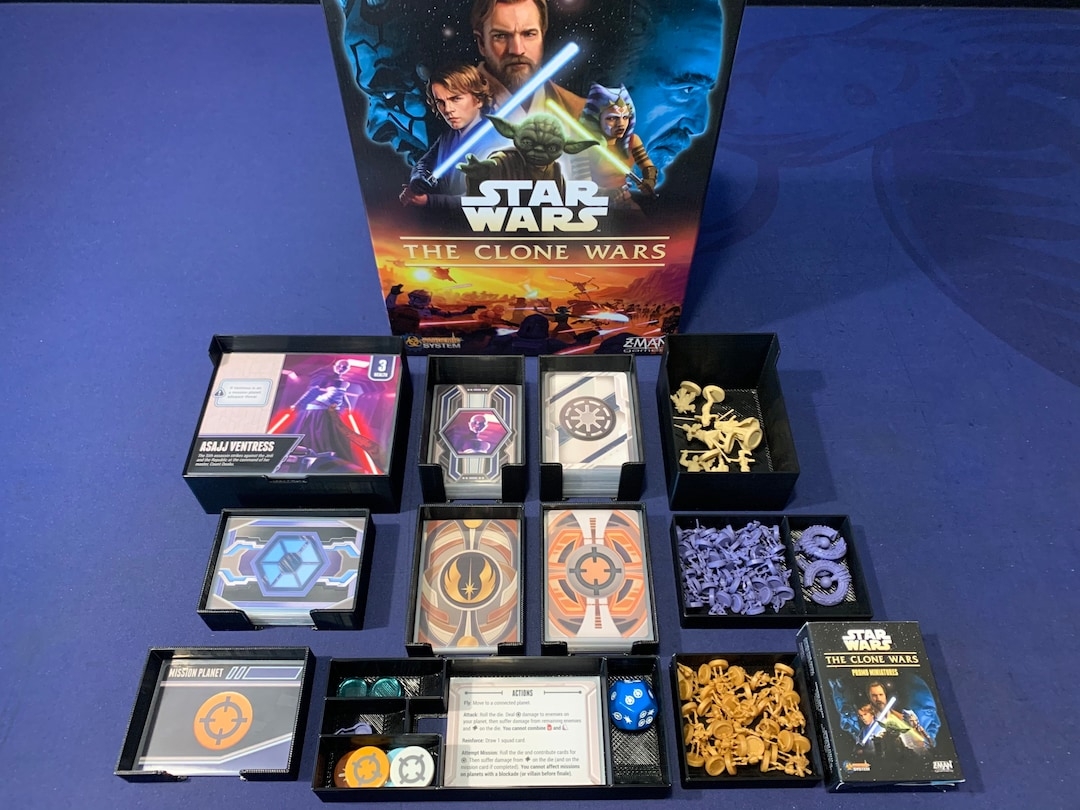 Star Wars The Clone Wars Insert Etsy