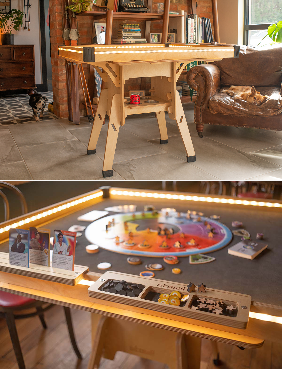 Stowii The Portable Adaptable Foldaway Gaming Table That s Game For Anything By The Fantasy Wood Works Gamefound