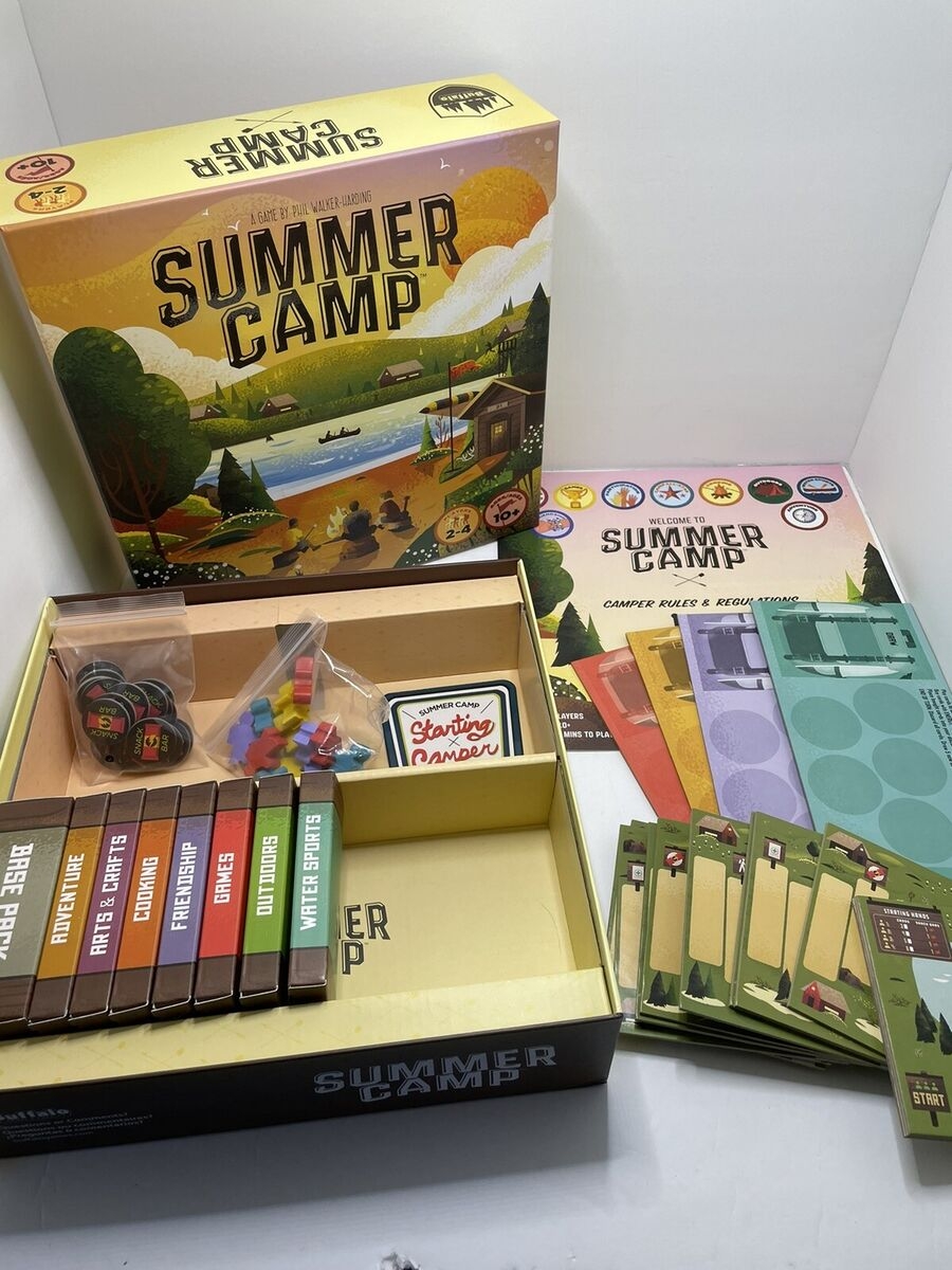 Summer Camp Board Game EBay