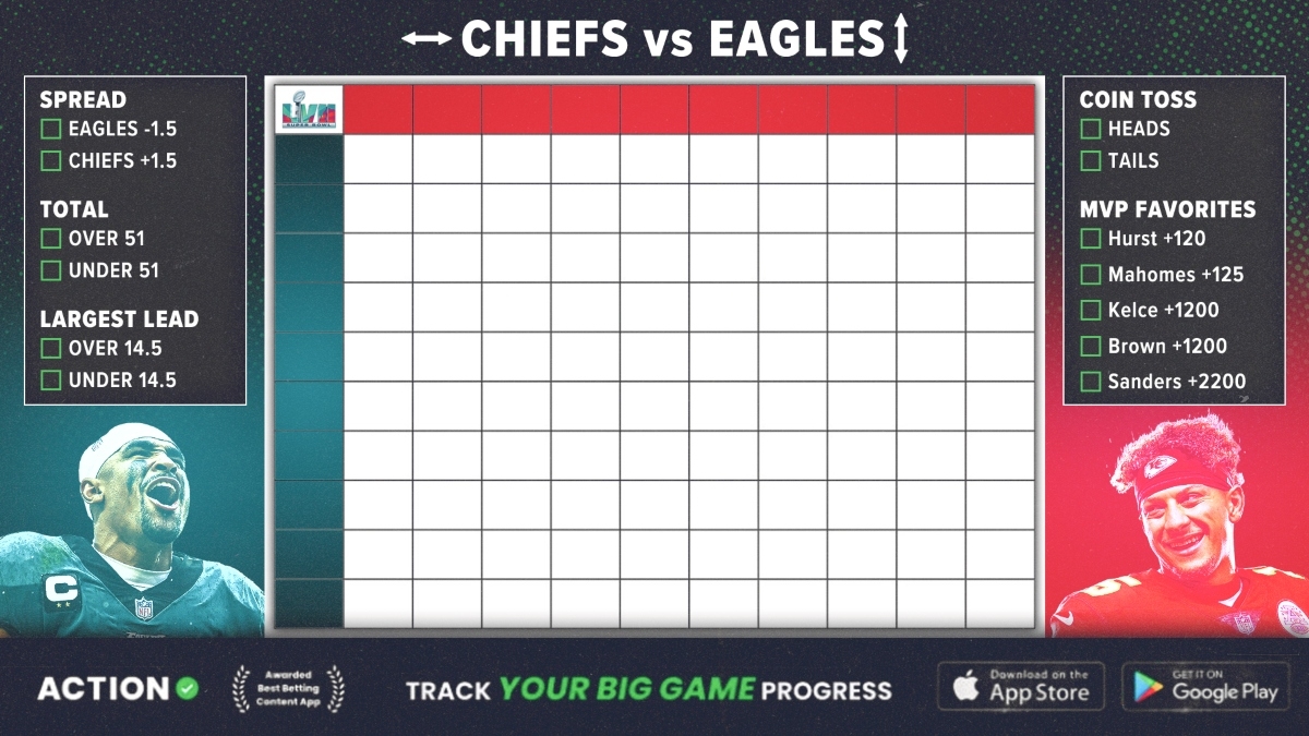 super bowl game board