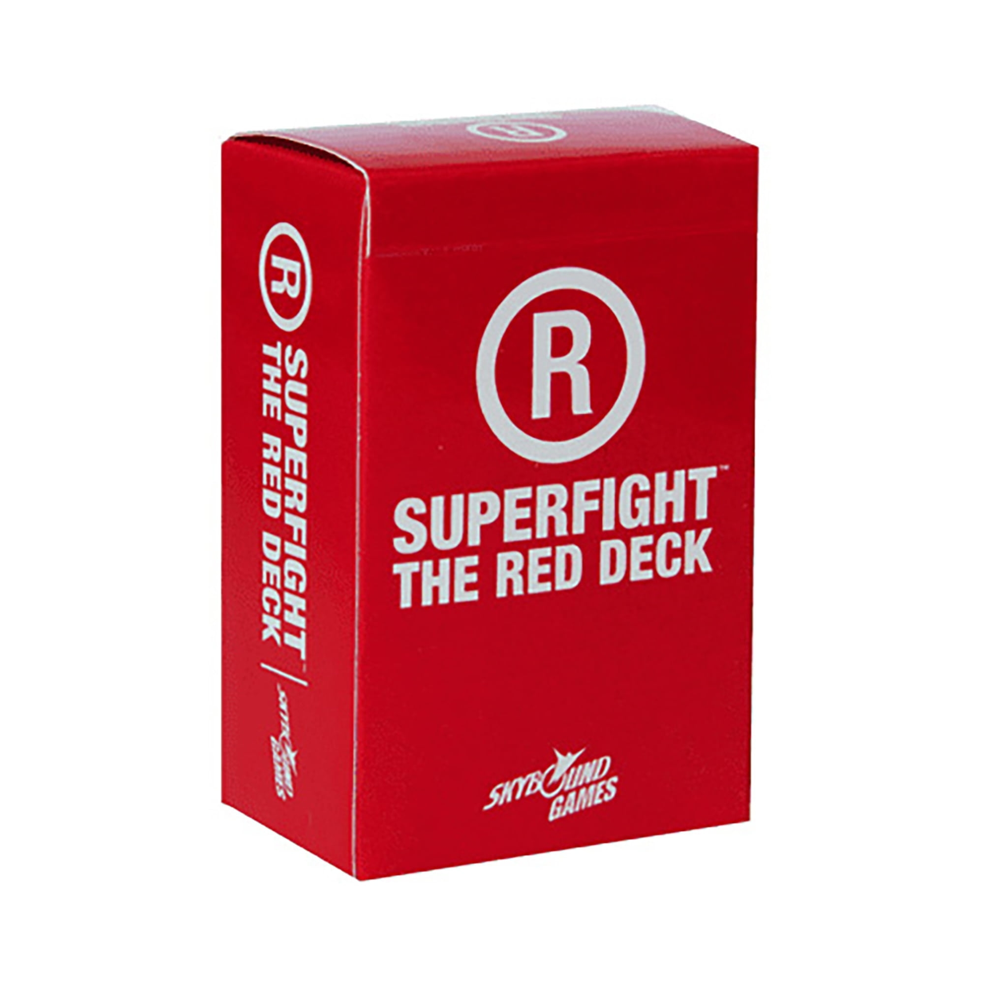 Superfight Red Deck R Rated Cards Ages 17 Not For Kids Walmart Business Supplies