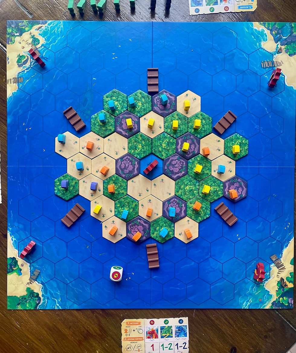 Survive The Island Board Game Review