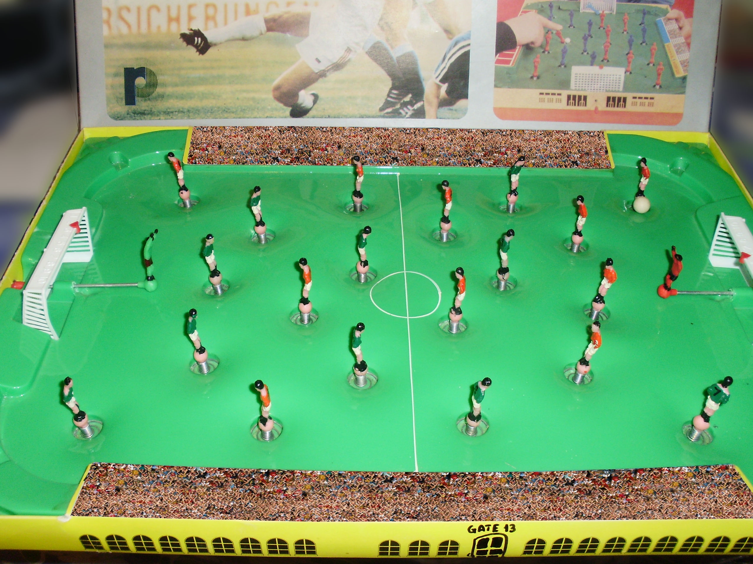 soccer game on board