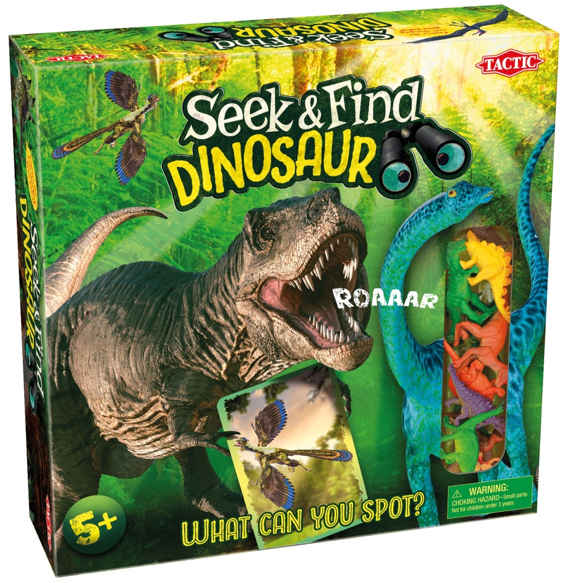 Tactic Seek Find Dinosaur Board Game Tactic Games