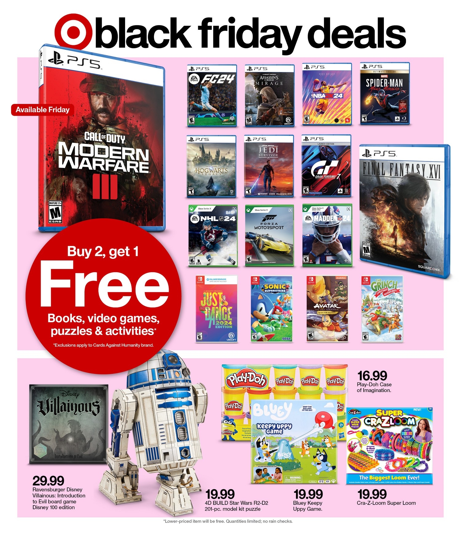 target board game sale