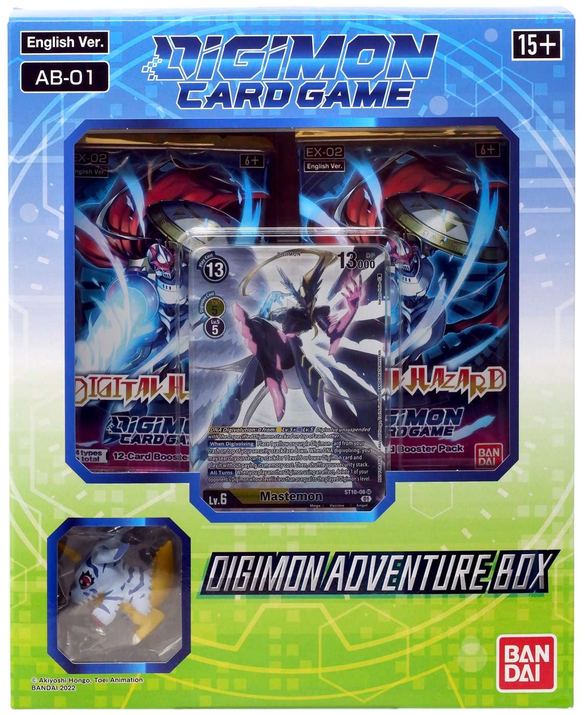 TCG Digimon Adventure Booster Pack Box Mastemon Promo Card RANDOM Figure Walmart